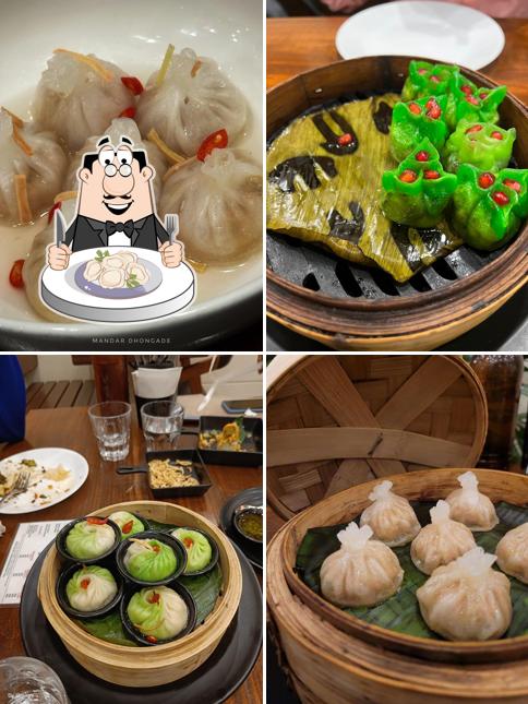 Dumplings at Pan Asia