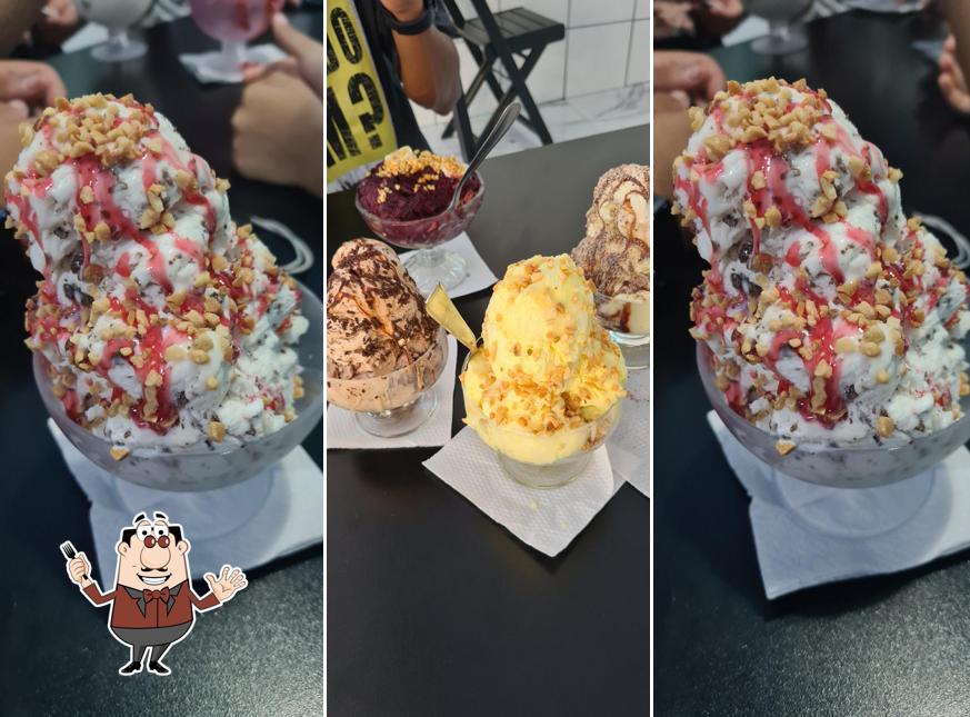 Comida em Sorveteria marlene
