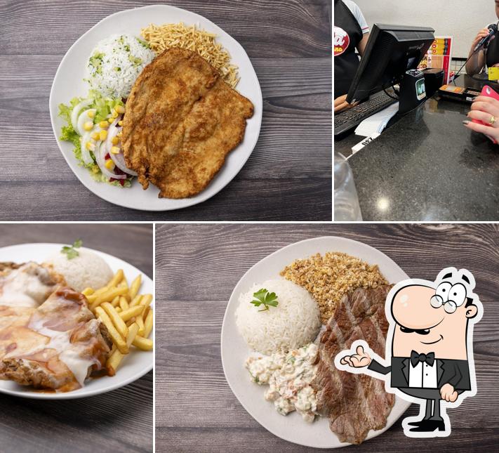 O interior do Bella Parmegiana Shopping Norte Sul