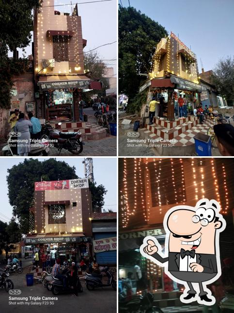 The exterior of CORNER SHOP