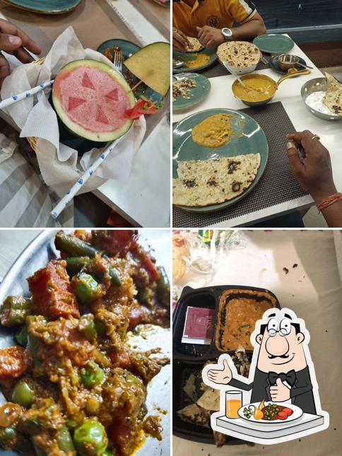 Creme brulee at Satvik