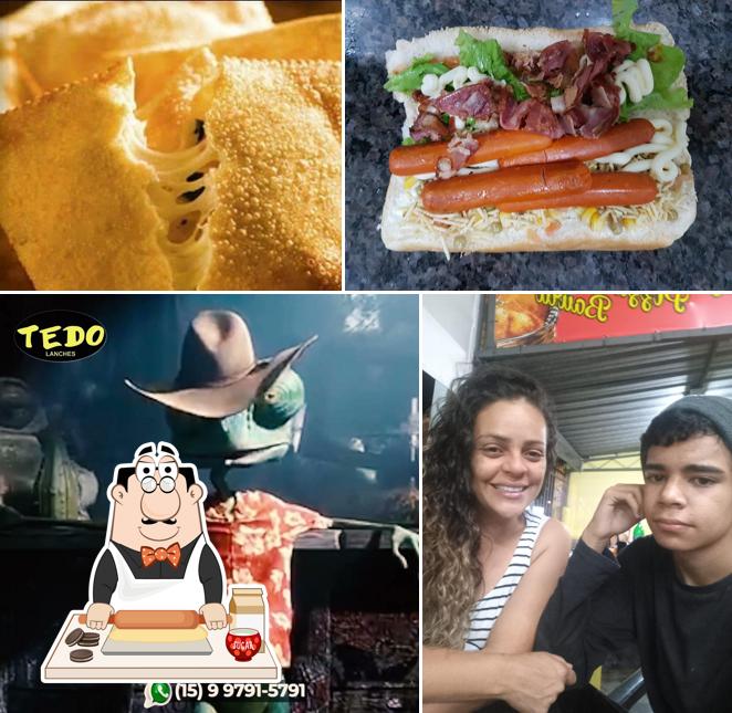 Tedo Lanches provê uma seleção de pratos doces