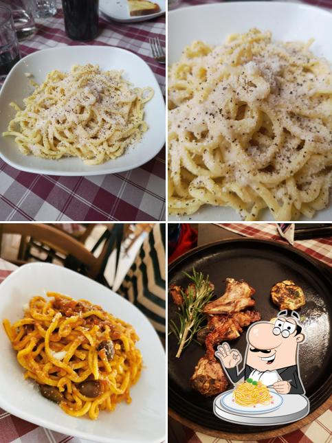 Spaghetti alla carbonara al Osteria Lorodì