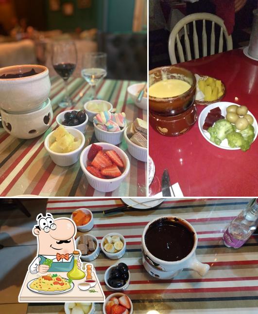 Fondue em Trattoria De La Coperta