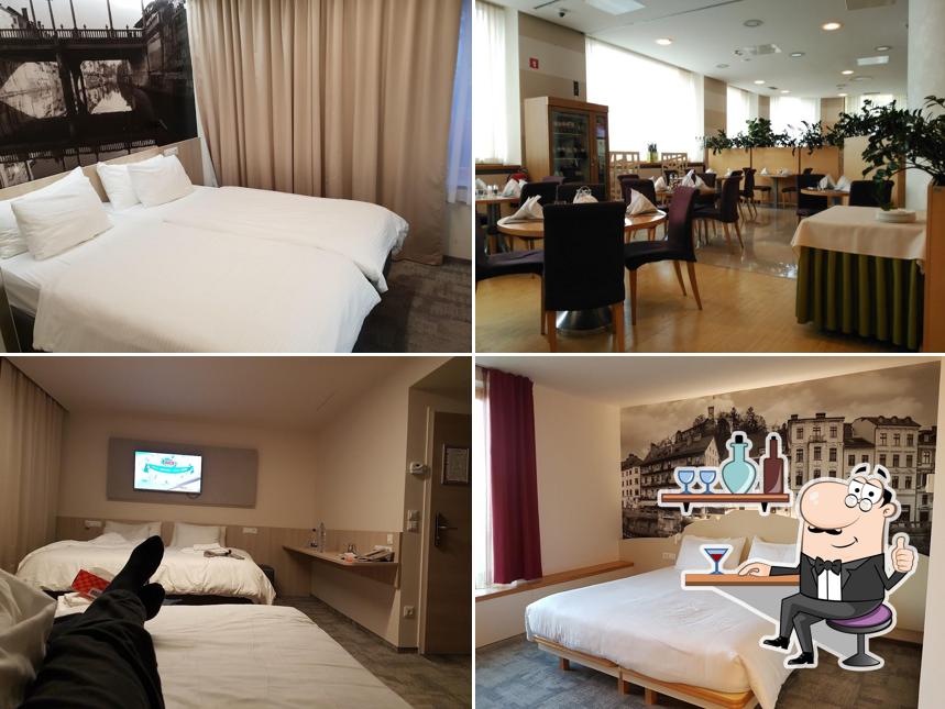 Siediti a un tavolo di City Hotel Ljubljana