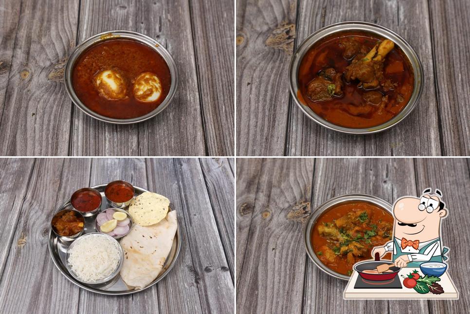 Chicken curry at HOTEL AAGRI TADKA