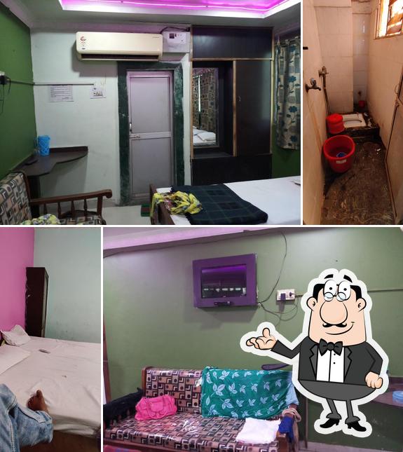 The interior of Hotel Gautam