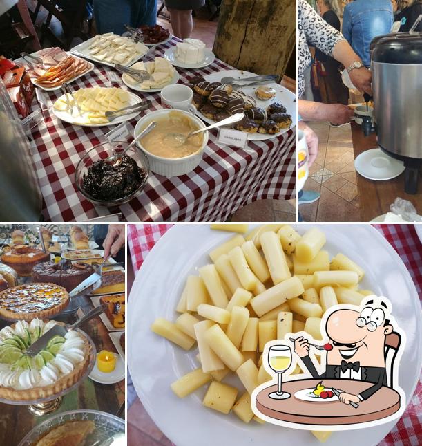 Comida em Café Colonial Queijos Itupeva