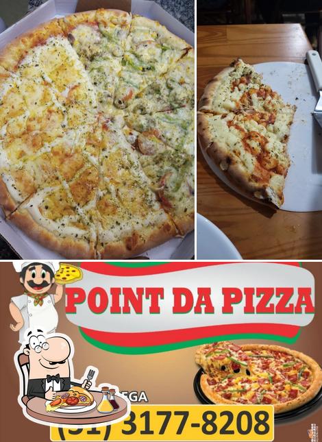 Experimente pizza no Point da Pizza