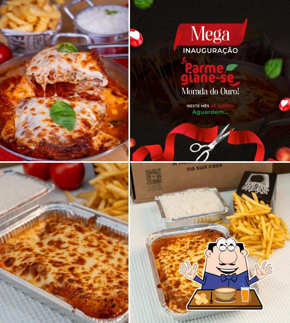 Comida em Parmegiane-se - Jardim Imperial - Delivery em Cuiabá, Parmegiana de Filé Mingon, Frango, Alcatra e Beringela