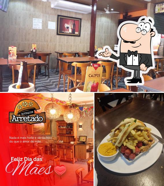 O interior do Botequim Arretado - Restaurante Comida Típica Nordestina