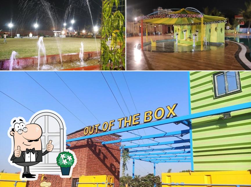 Check out the outside area of OUT OF THE BOX AMAZEMENT PARK (OTB)