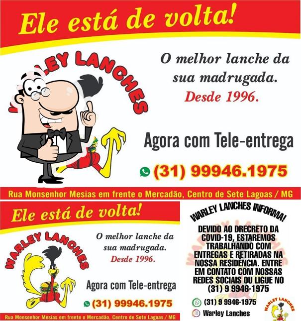 Here's a picture of Warley Lanches