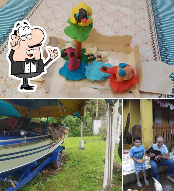 O interior do Bar do Gonçalo