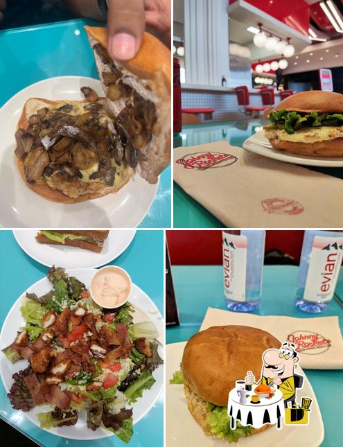 Food at Johnny Rockets