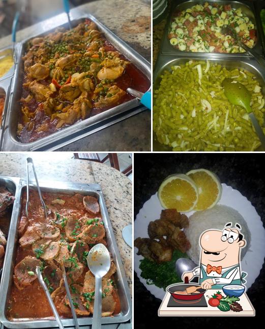 Curry de frango em Juba's Restaurante