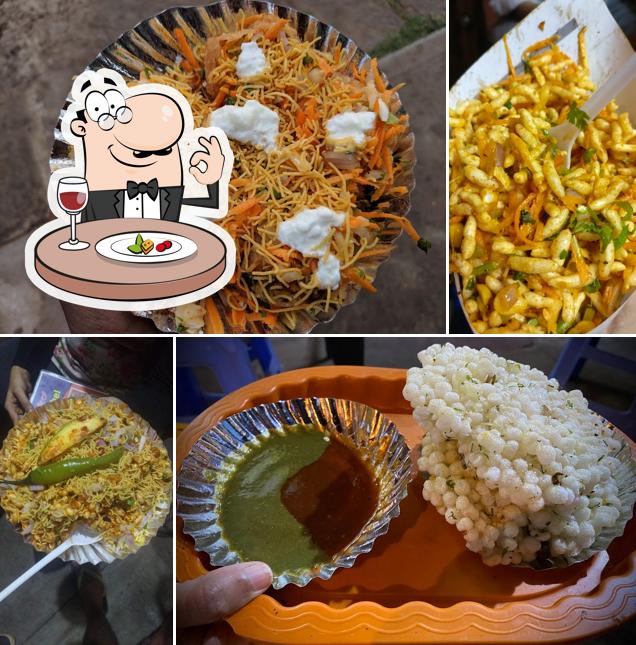 Meals at Kolhapuri Bhel & SHRIMAN Amrutatulya Chaha