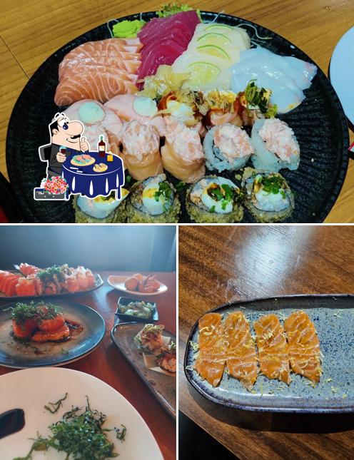 Sashimi em Kurenai sushi indaiatuba -SP