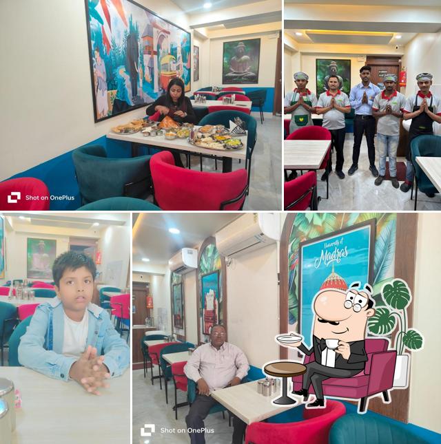 The interior of Karnataka Cafe