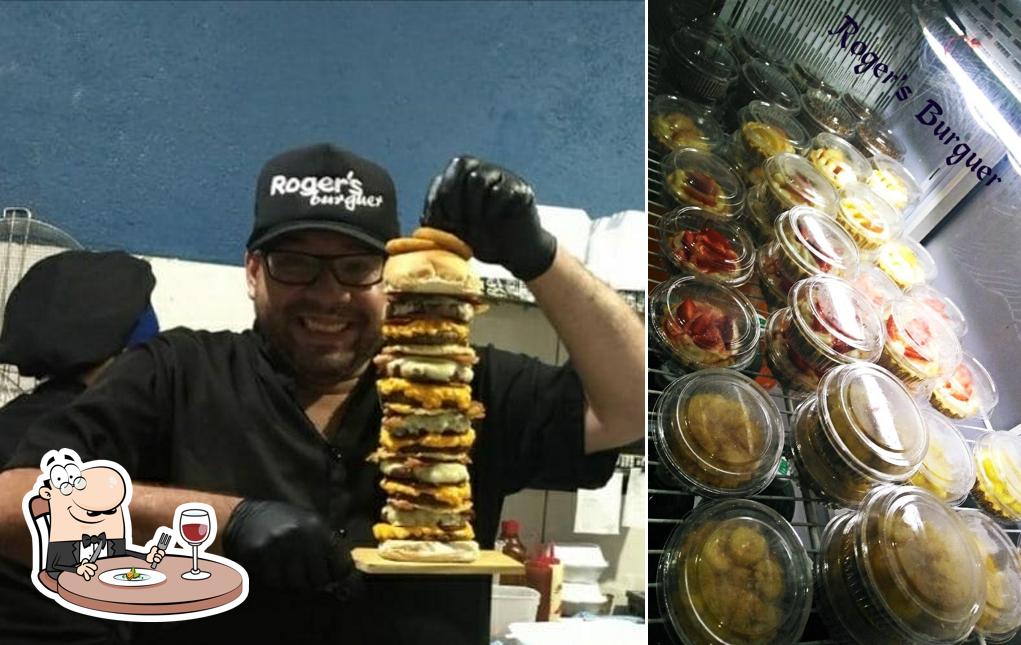 Platos en Roger´s Burger Guarujá -Lanchonete