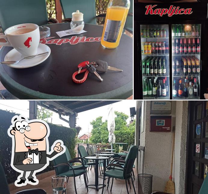 Dai un'occhiata agli interni di Caffe bar Kapljica