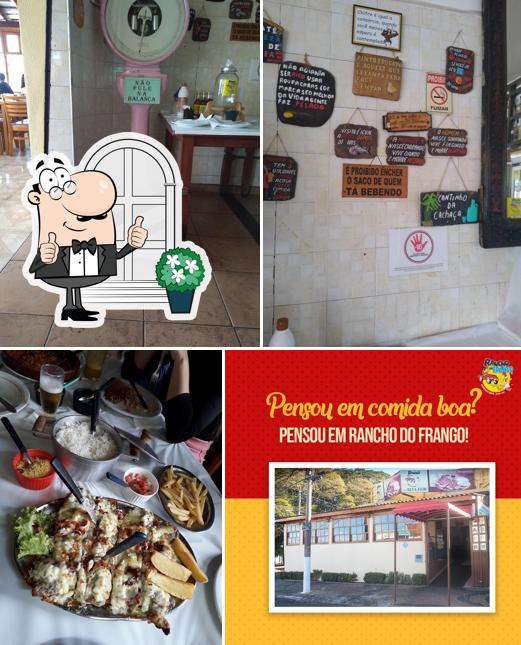 O exterior do Rancho do Frango Churrascaria