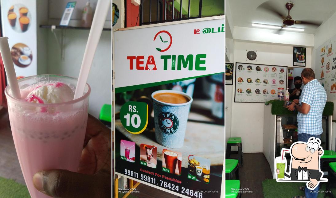 Enjoy a drink at Tea Time