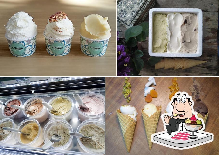 Não esqueça de pedir uma sobremesa no Al Kaseem Gelato - Sorveteria Libanesa