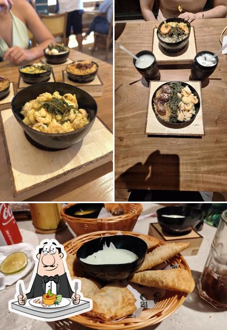 Comida em Amazônia na Cuia Marco