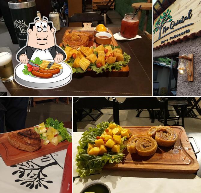 Platos en No Quintal Bar e Petiscaria
