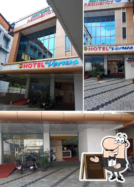 The exterior of Venus Hotel