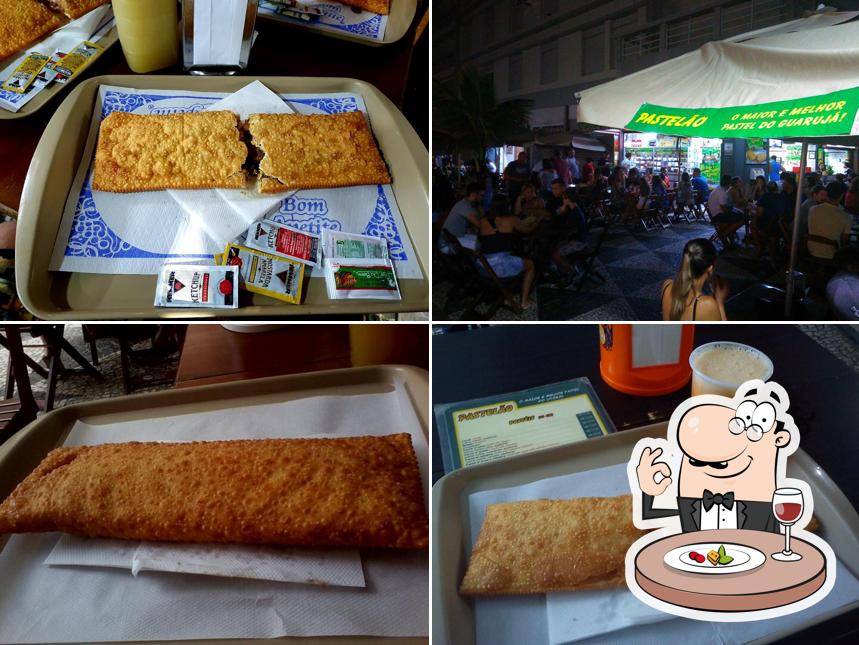 Comida em Pastelão do Guarujá