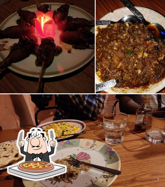 Order pizza at Shubharatri Bar