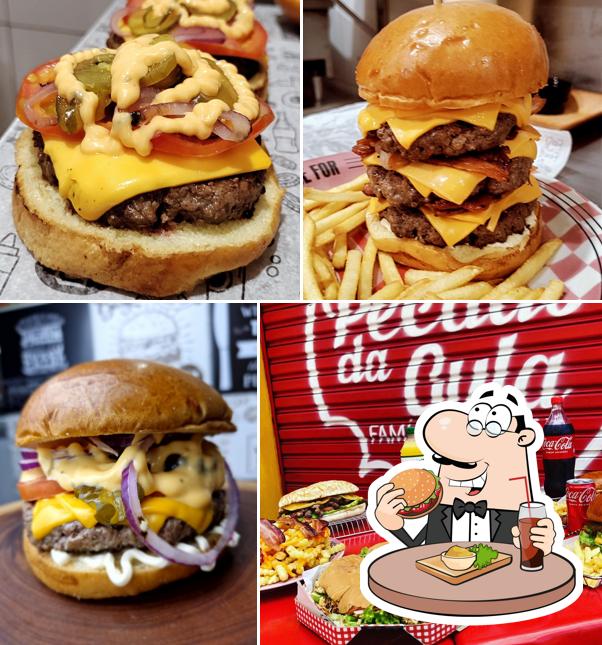 Lanchonete Pecado da Gula serve uma gama de opções para os amantes dos hambúrgueres