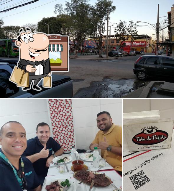 O exterior do Tião do Feijão