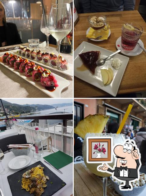 Gli interni di Calcagno Lounge Sushi Restaurant