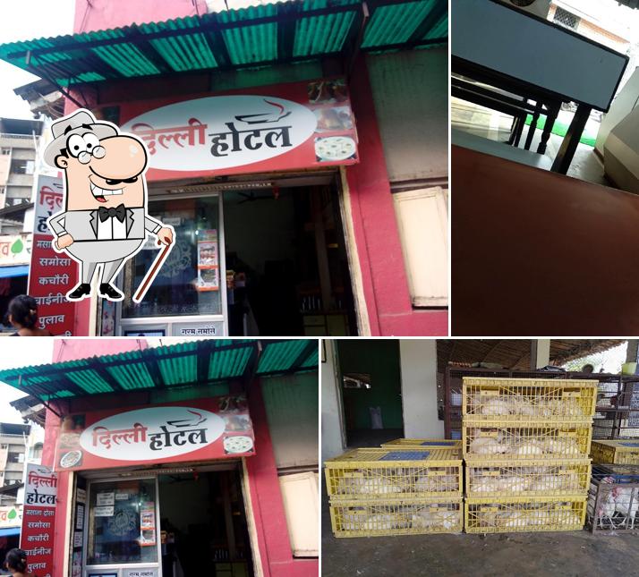 The exterior of Delhi Hotel