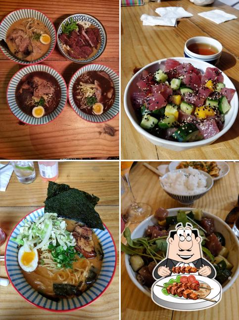 Comida em Izakaya Toki