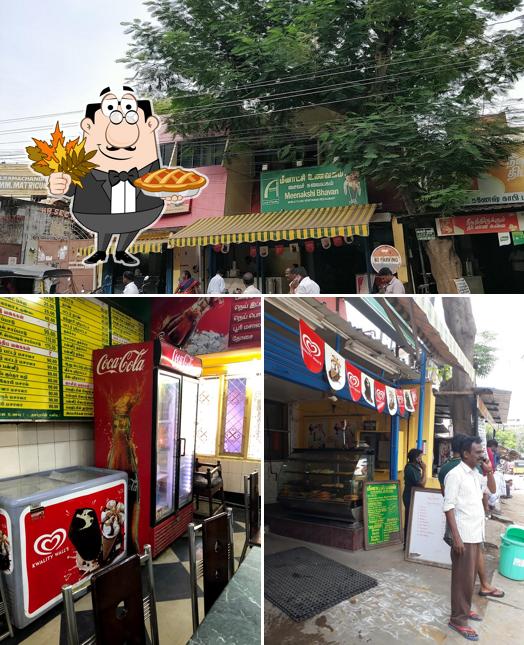 Here's a pic of Meenakshi Bhavan- Pure vegetarian restaurant