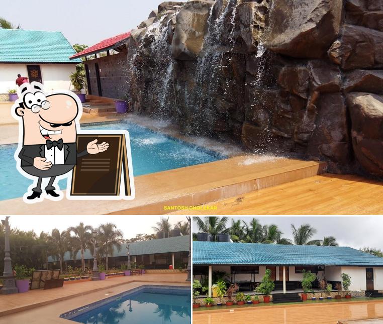 Take a look at the outside area of Anand Resort - A Luxury Private Pool Resort in Nashik