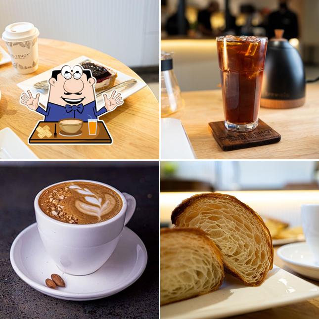 Chocolate mousse at Doubleshot Coffee Roasters