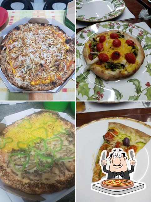 Peça pizza no Pizzaria A Familia