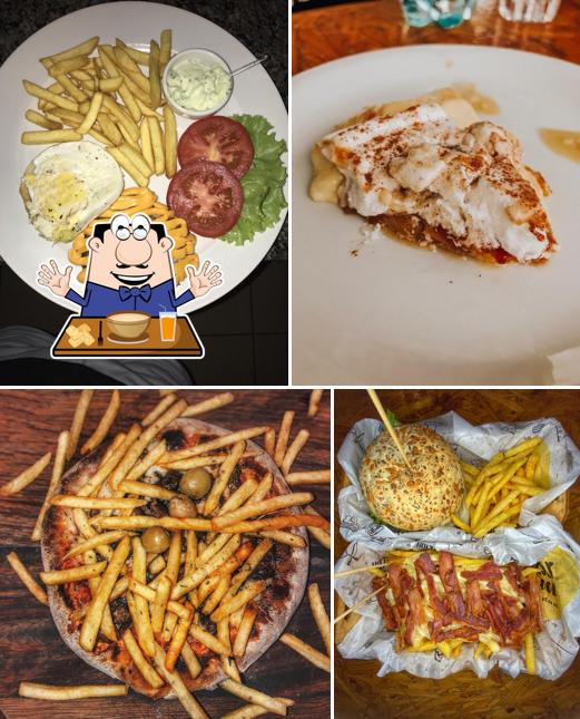 Platos en Holy Food Hamburgueria