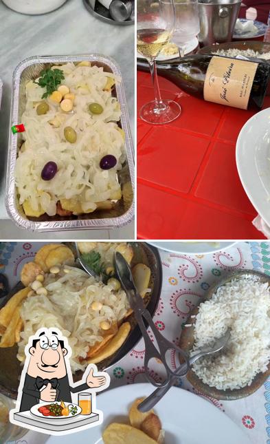 Platos en Portuguesa de aldeia