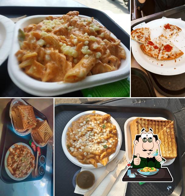 Macaroni and cheese at TRC Fast Food Corner