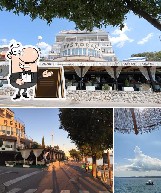 L'extérieur de Caffe bar Delfin