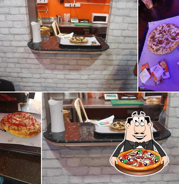Try out pizza at Boxo Burger Unnao