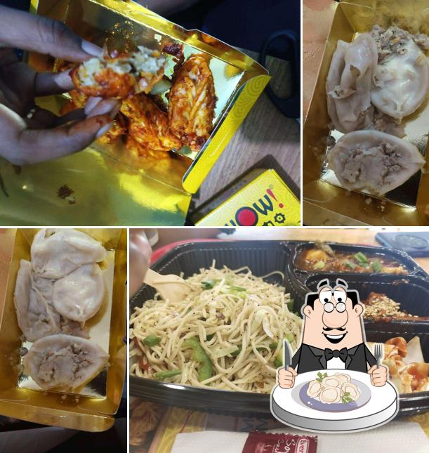 Dumplings at Wow! Momo