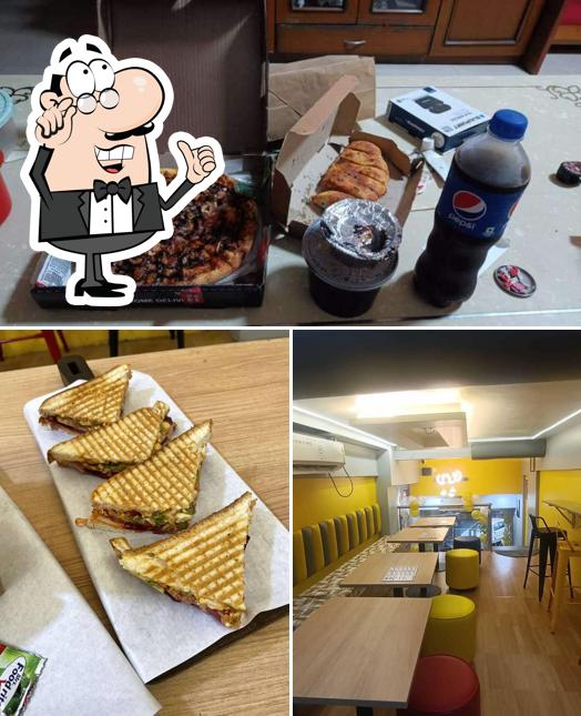 The restaurant's interior and beverage