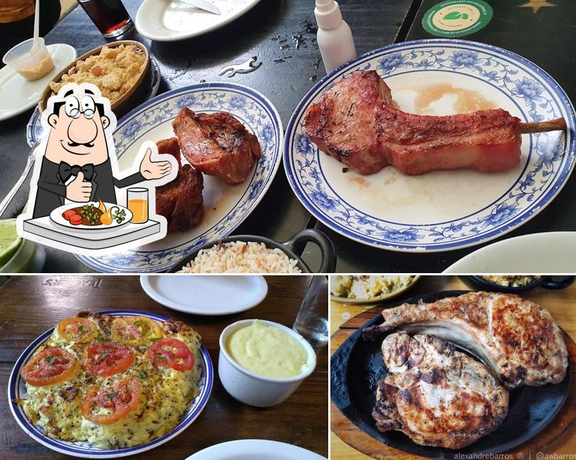 Platos en Cantinho do Frango